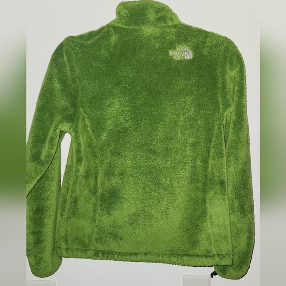 North Face Women's‎ Green Zip-Up Cozy Soft Warm Zip Jacket Size XS - Picture 9 of 16